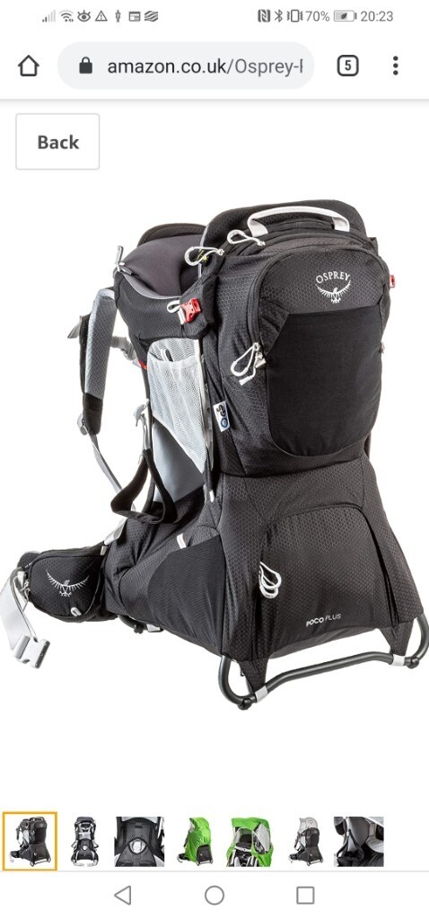 osprey baby carrier gumtree